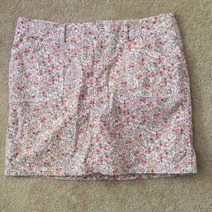 Floral skort